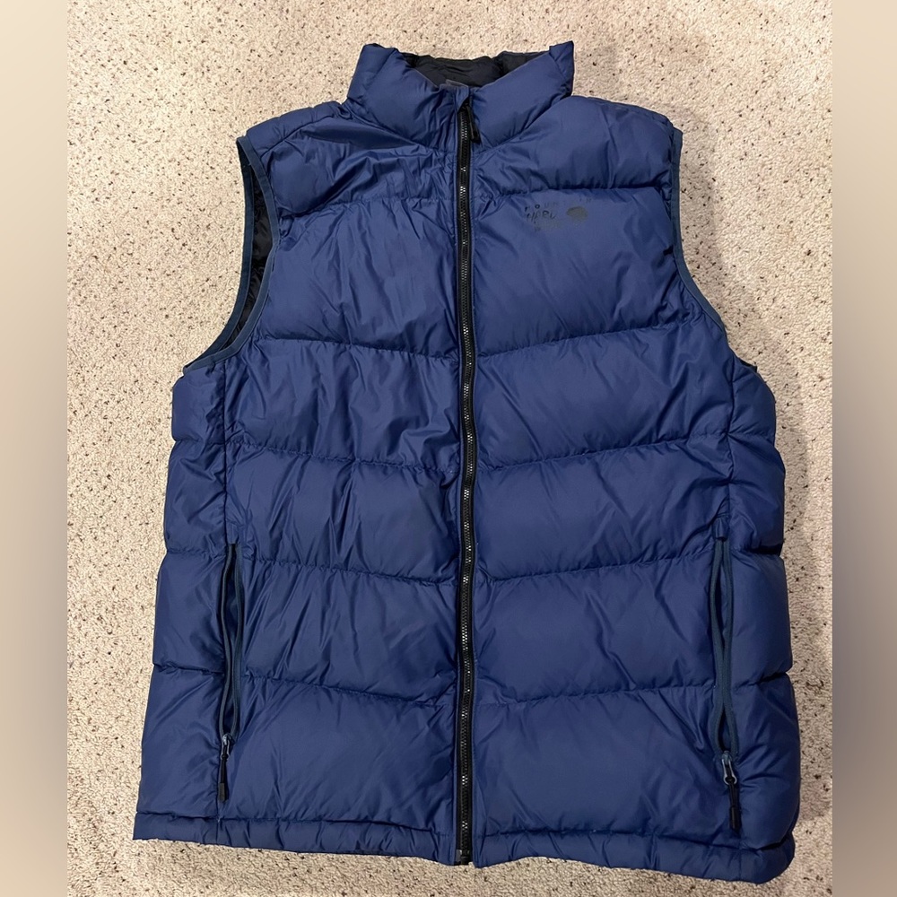 Mountain hardwear 650 down vest xl
